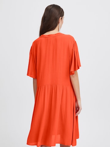 ICHI Kleid  'MARRAKECH' in Rot