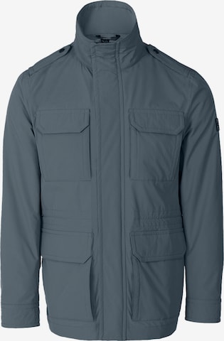 Veste mi-saison Lufian en gris : devant