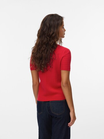 Pull-over 'VMMIRLA' VERO MODA en rouge
