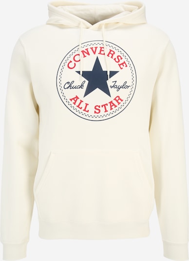 CONVERSE Sweatshirt 'Go-To All Star' in navy / rot / weiß, Produktansicht