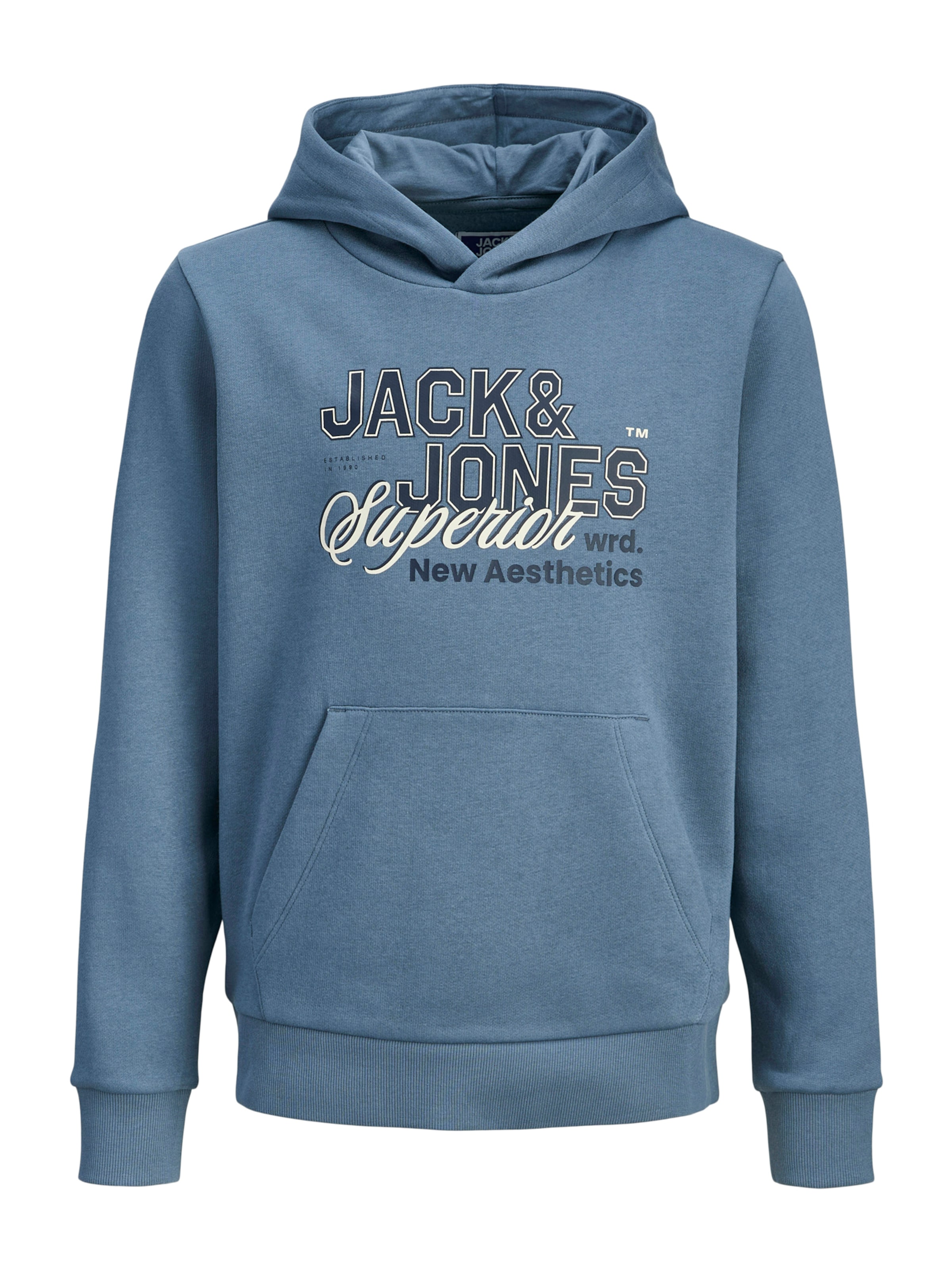 Jack & Jones Junior Dressipluus, värv sinine: eest vaates