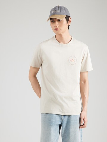 Calvin Klein Jeans T-Shirt in Weiß: Vorderseite