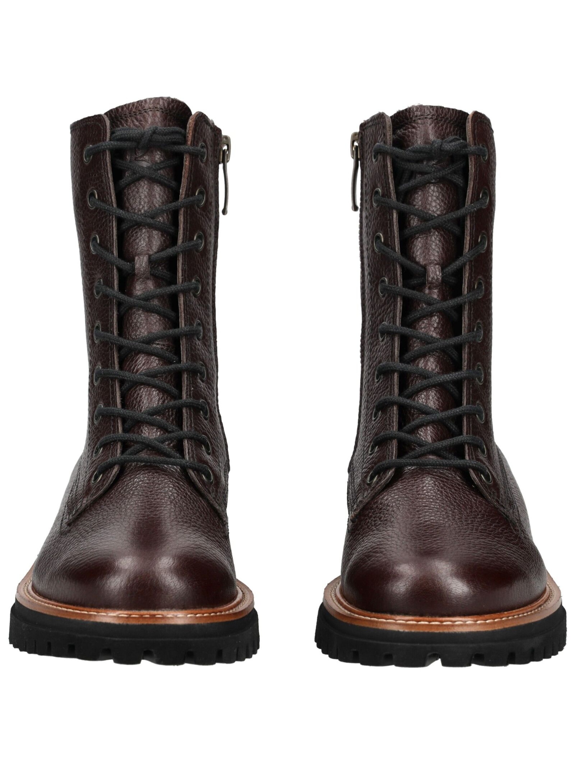 Paul Green Schnürstiefelette in Braun