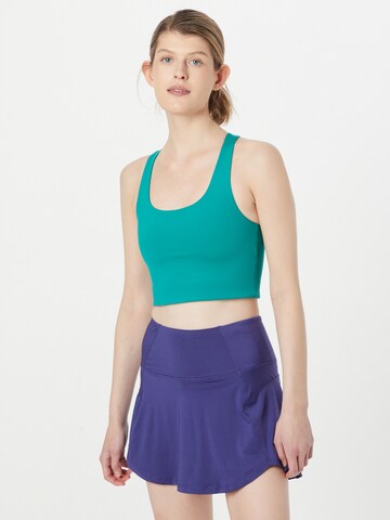 Girlfriend Collective Bralette Sports Bra 'PALOMA' in Green: front