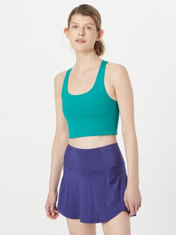 Girlfriend Collective Bustier Sportmelltartók 'PALOMA' - zöld: elől