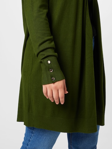 Dorothy Perkins Curve Knit Cardigan in Green
