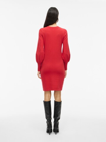 Robes en maille 'VIKerry' VILA en rouge