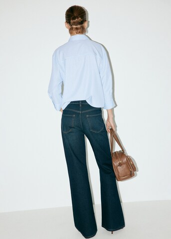 MANGO Bluza 'RUA' | modra barva