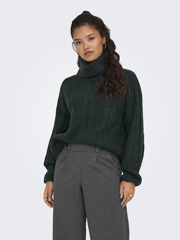 JDY Sweater 'Silja' in Green: front