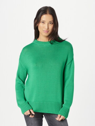 HUGO Sweter 'Smegina' w kolorze zielony: przód