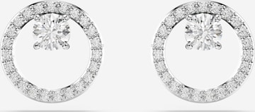 Cercei 'Constella' de la Swarovski pe argintiu: față