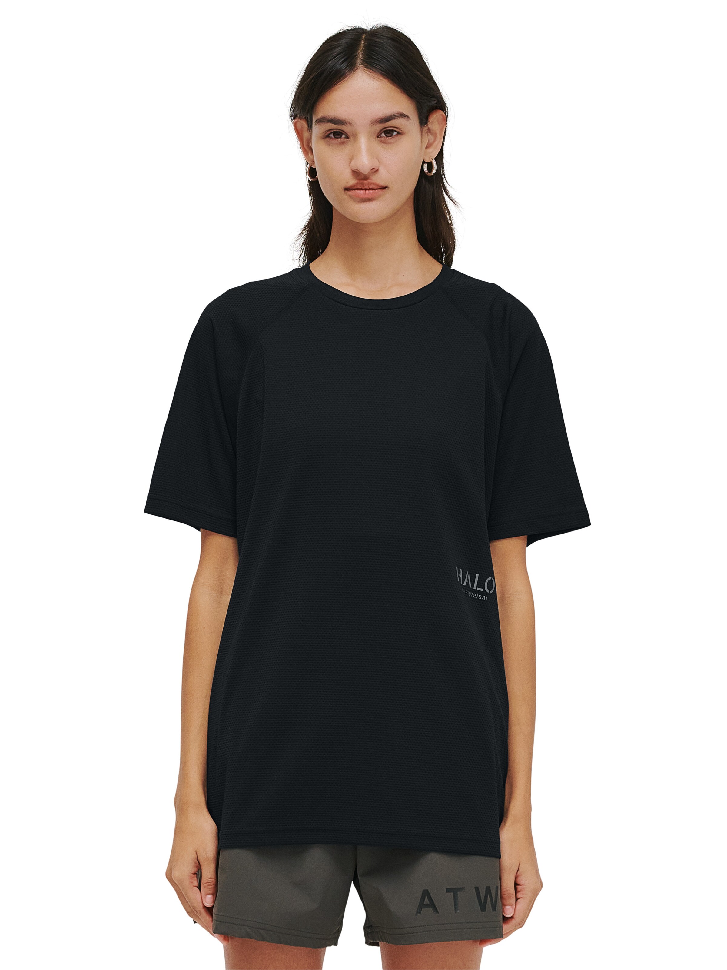 HALO T-Shirt in Schwarz