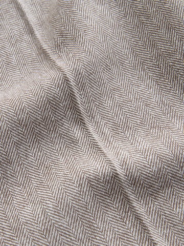 Next Wide Leg Bügelfaltenhose in Grau