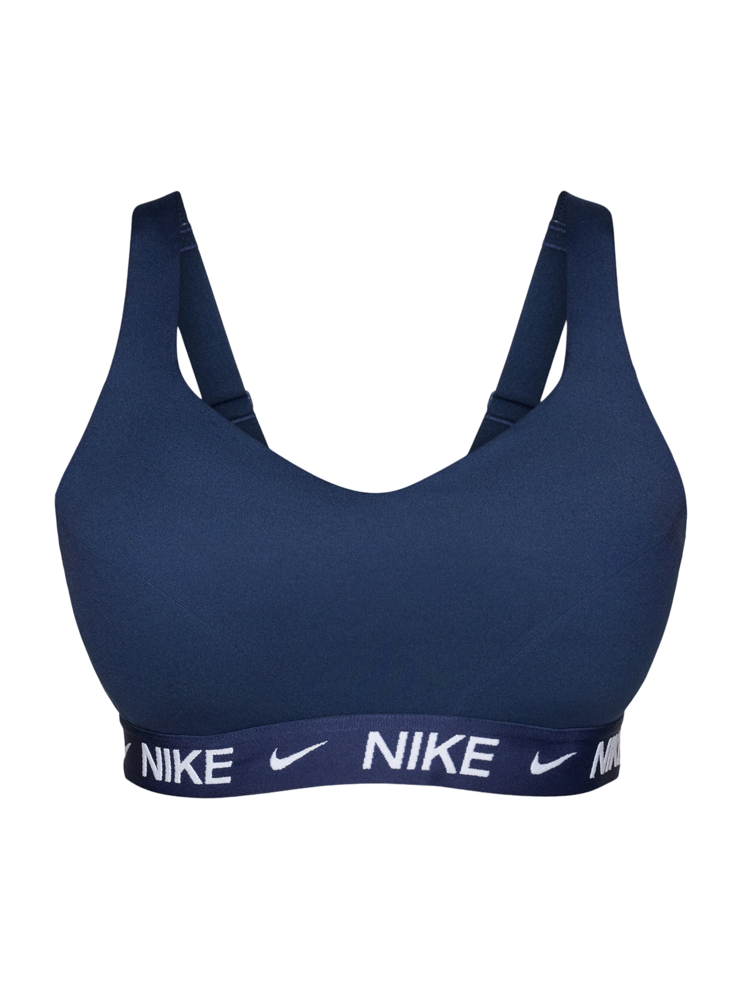 NIKE Bustier Urheilurintaliivit 'INDY' värissä sininen: etupuoli
