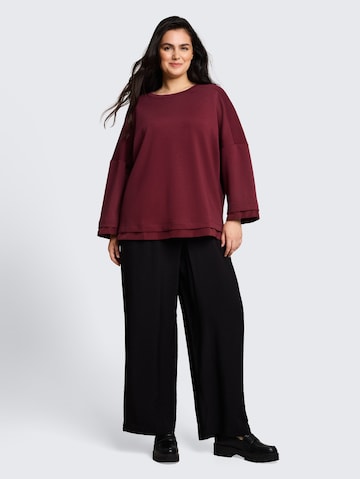 Tom Tailor Women + Sweatshirt in Rot