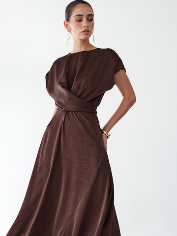 Willa Kleid 'Veronica' in Braun