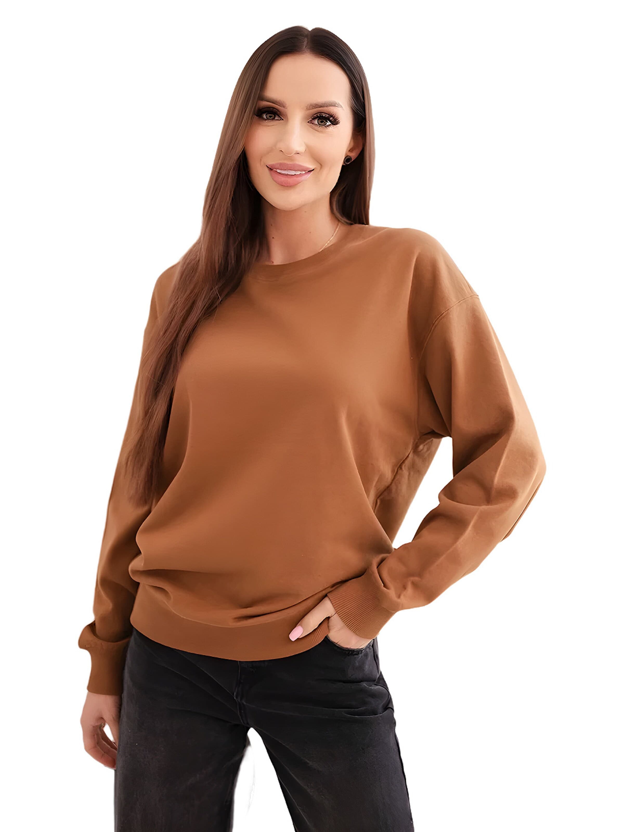 Lumera Bluzka sportowa w kolorze beżowy: przód