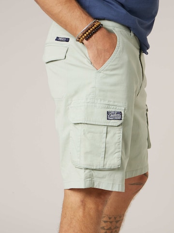 Loosefit Pantalon cargo 'Slog' Deeluxe en vert