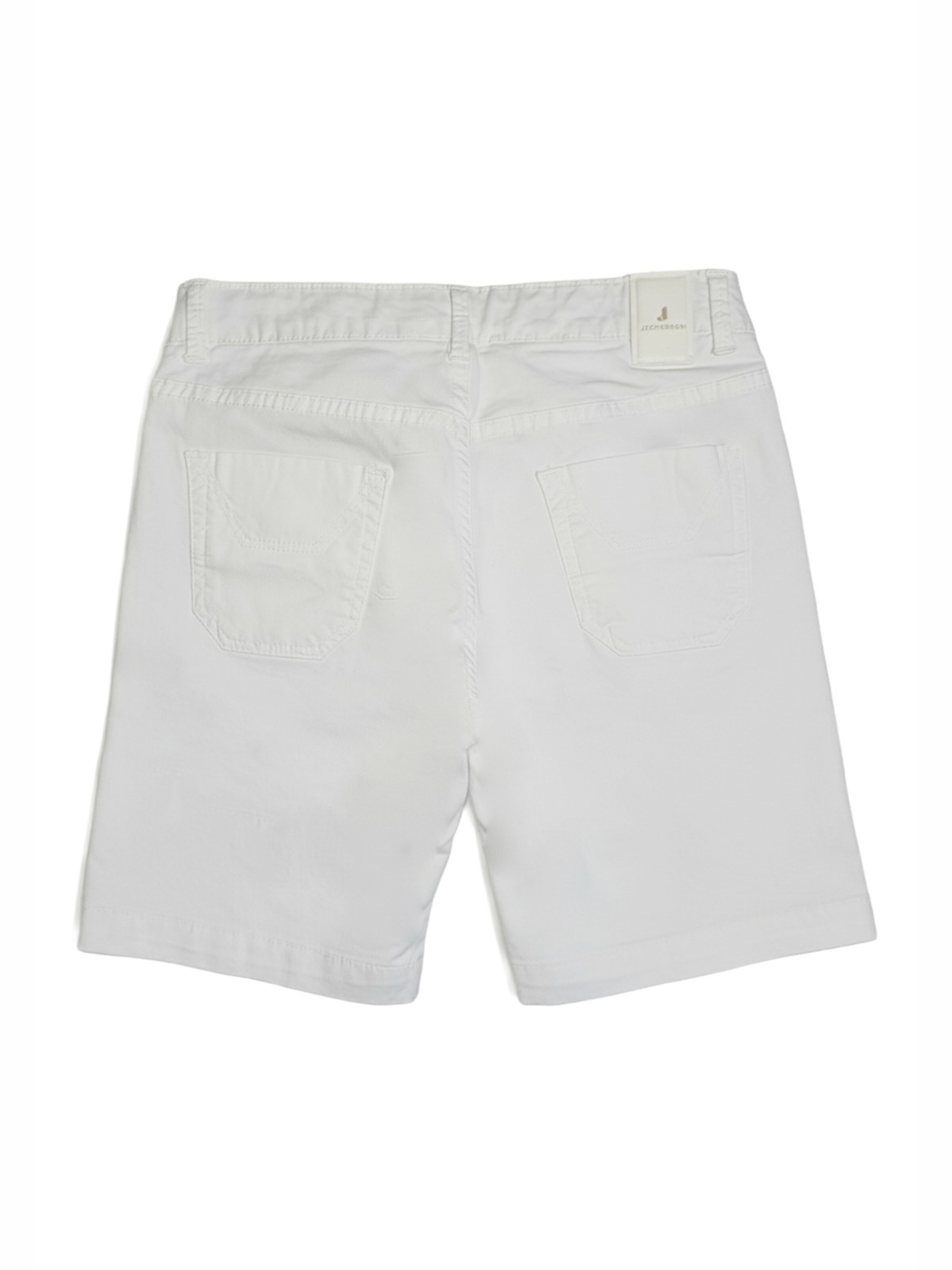 Jeckerson Regular Broek 'Bermuda bianco per bambino' in Wit