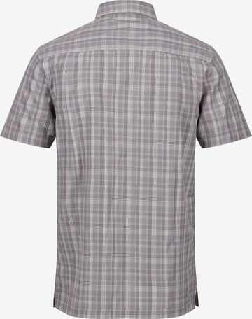 REGATTA Regular fit Athletic Button Up Shirt 'Kalambo VII' in Grey