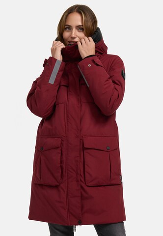 NAVAHOO Parka 'Eissturm 14' in Rot