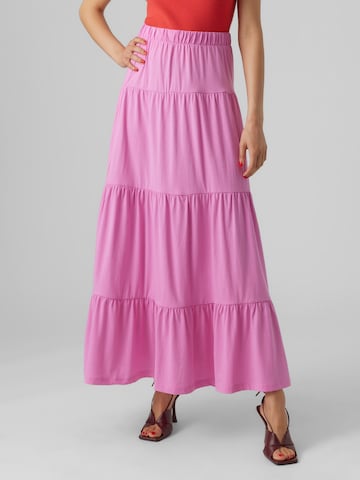 VERO MODA Spódnica 'MIA' w kolorze fioletowy: przód