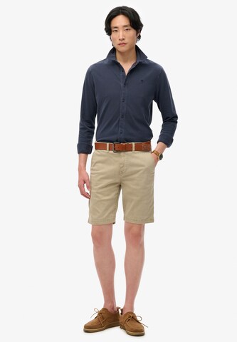 Superdry Regular fit Overhemd in Blauw