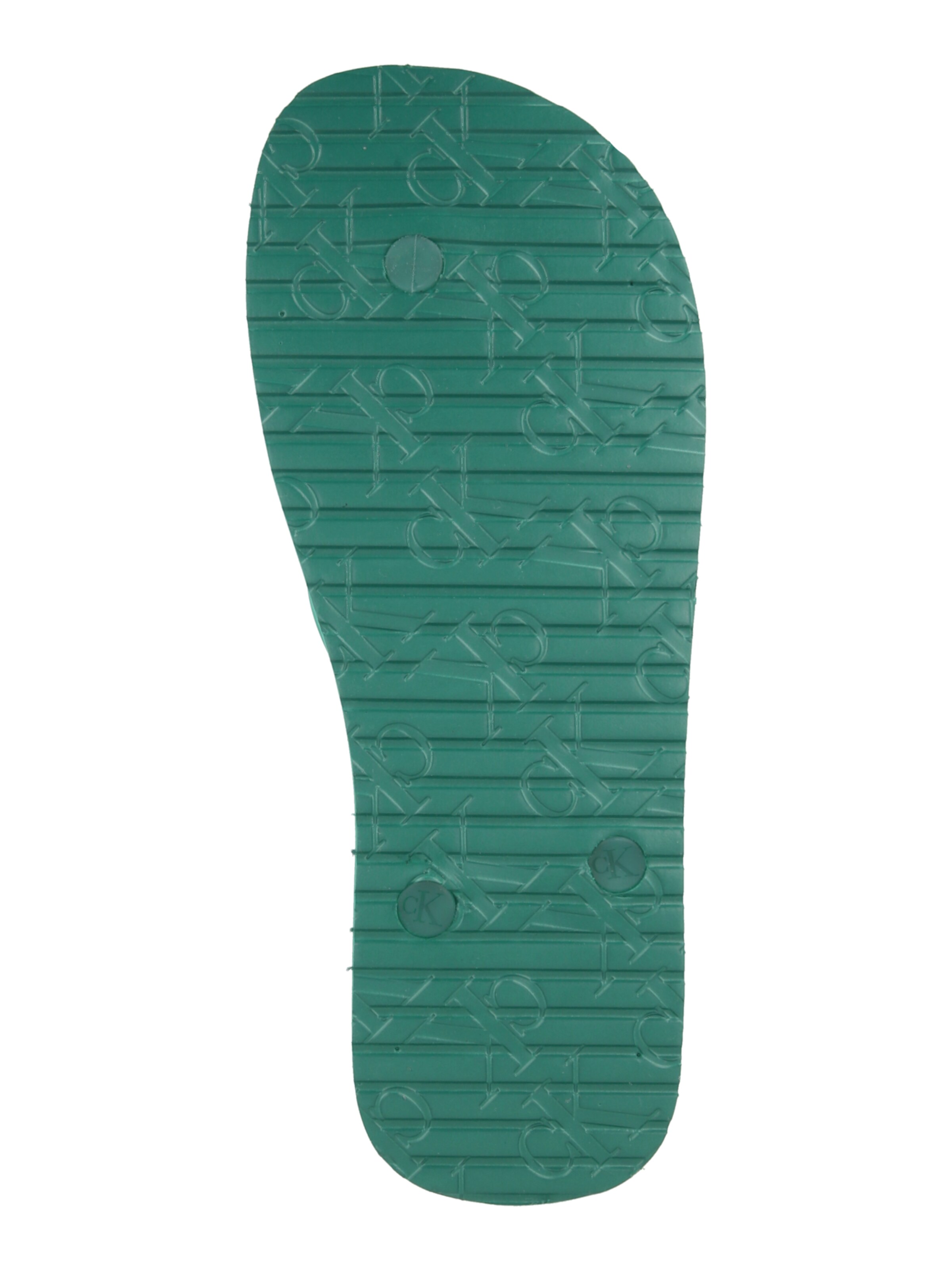 žalia Calvin Klein Šlepetės per pirštą