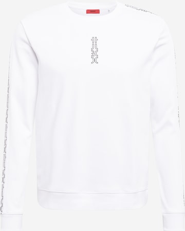 HUGO Sweatshirt 'Doby213' in White: front