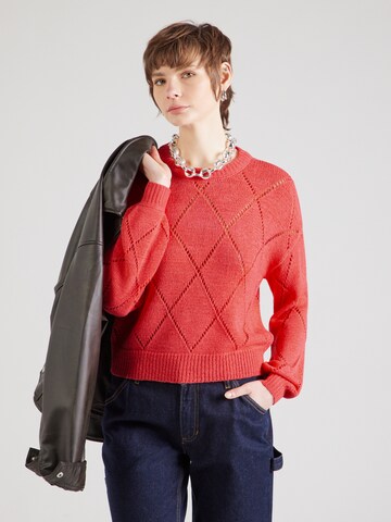 ONLY Pullover 'ONLGeenas' i rød: forside