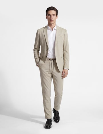Thomas Goodwin Regular Anzug in Beige: Vorderseite