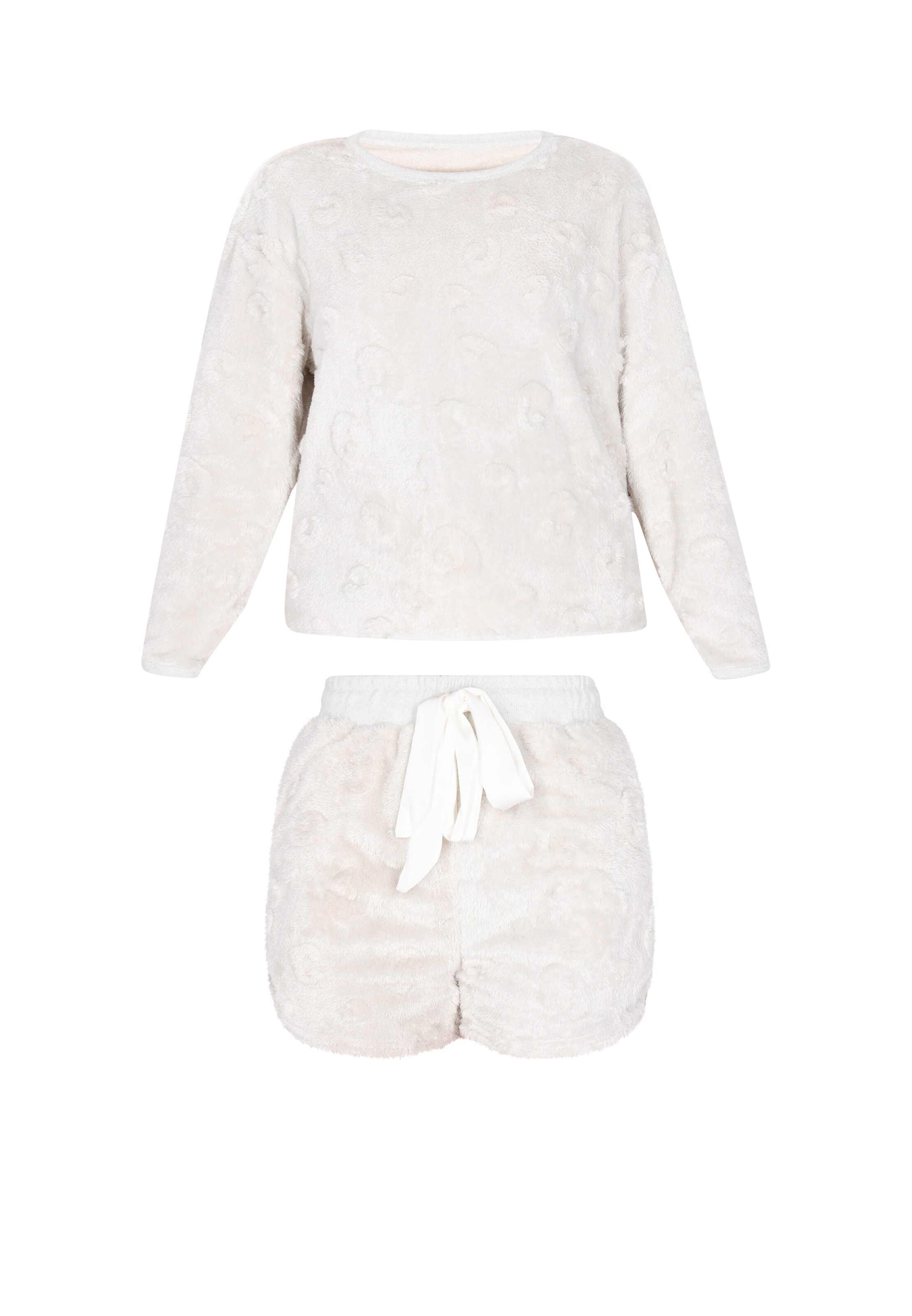 Shorty faina en gris : devant