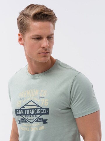 T-Shirt 'S1732' Ombre en vert