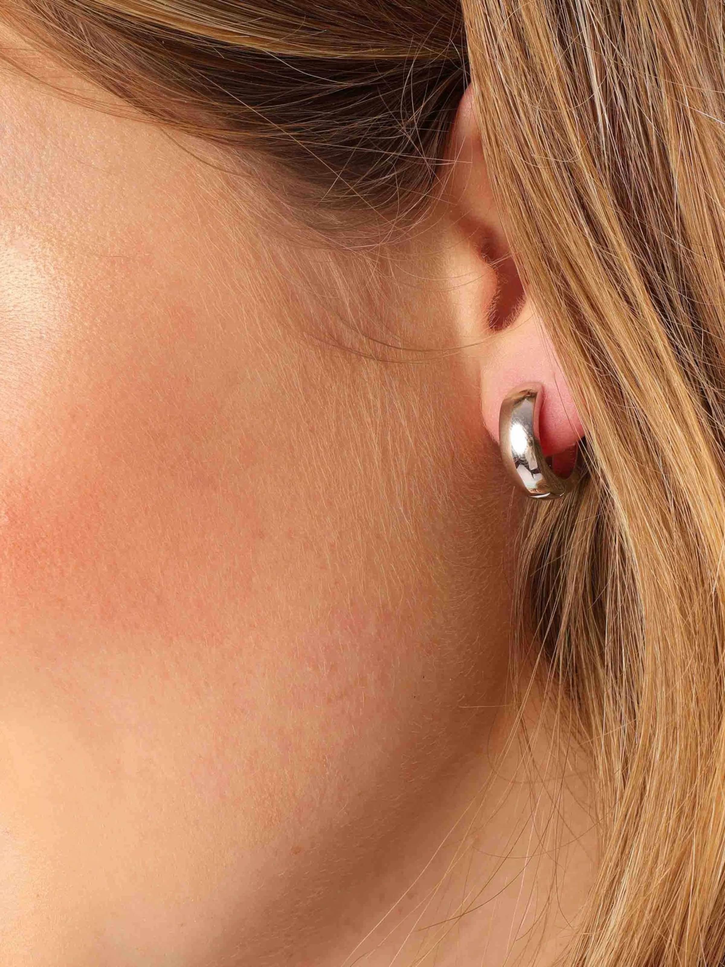 Boucles d'oreilles Lucardi en argent