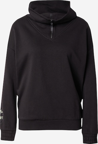 melns Soccx Sportisks džemperis: no priekšpuses