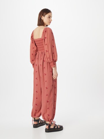 Free People Jumpsuit 'DAHLIA' i rød