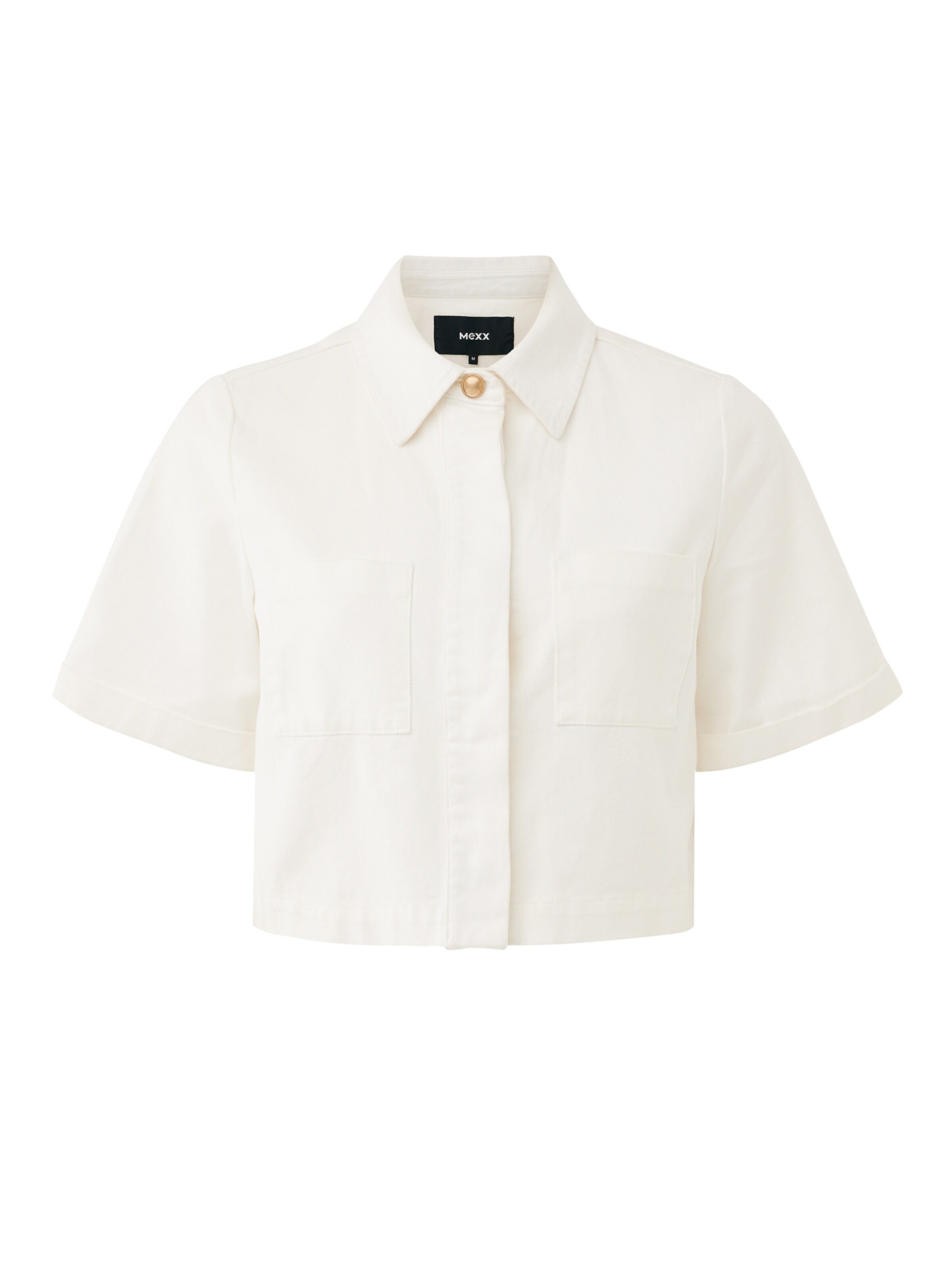 MEXX Bluza | bela barva: sprednja stran