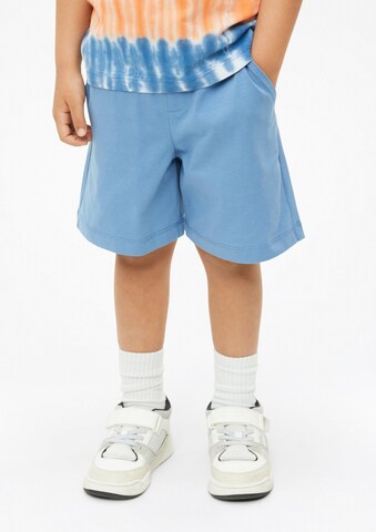 s.Oliver Regular Trousers in Blue: front