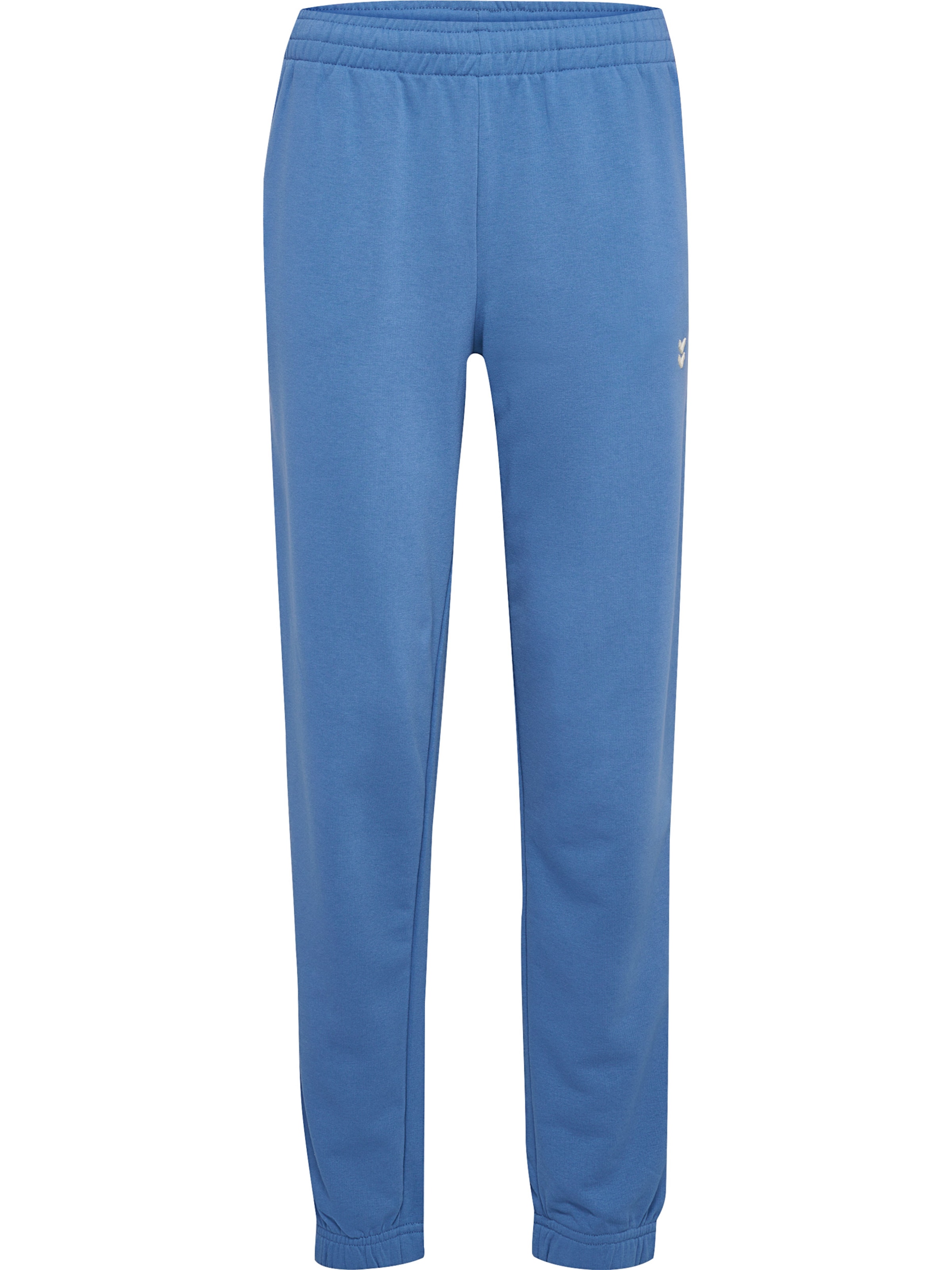 Tapered Pantaloni sport 'Pulse' de la Hummel pe albastru: față