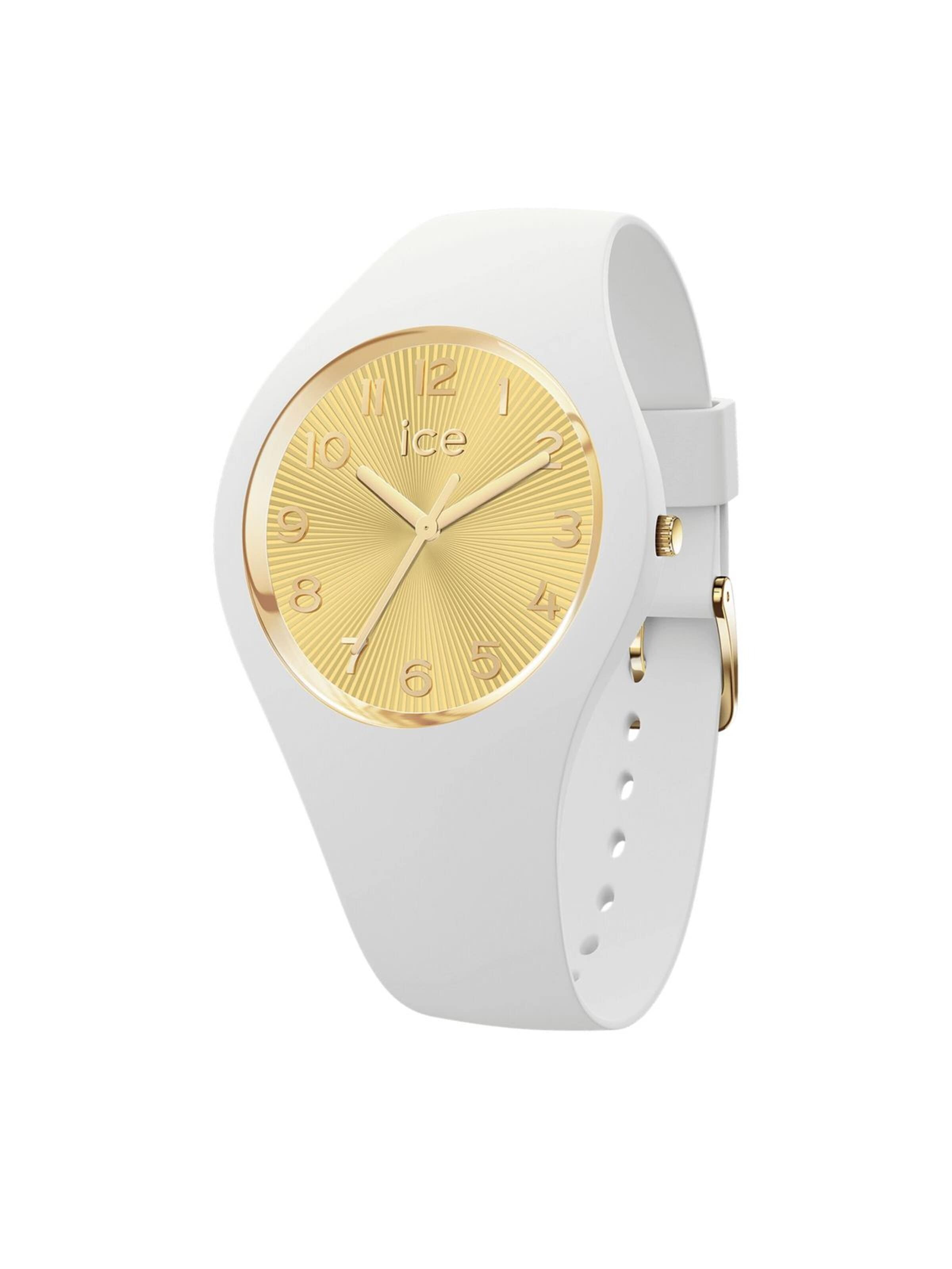 Montre à affichage analogique 'Watch ICE champagne' ICE WATCH en blanc : devant