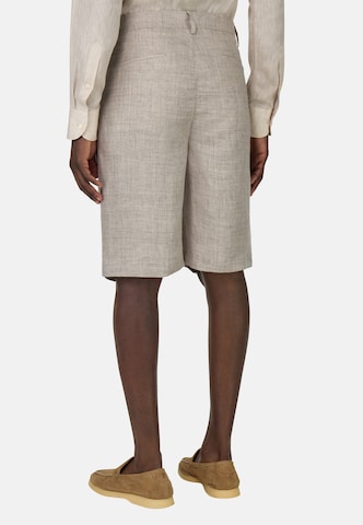 Regular Pantalon à pince Boggi Milano en gris