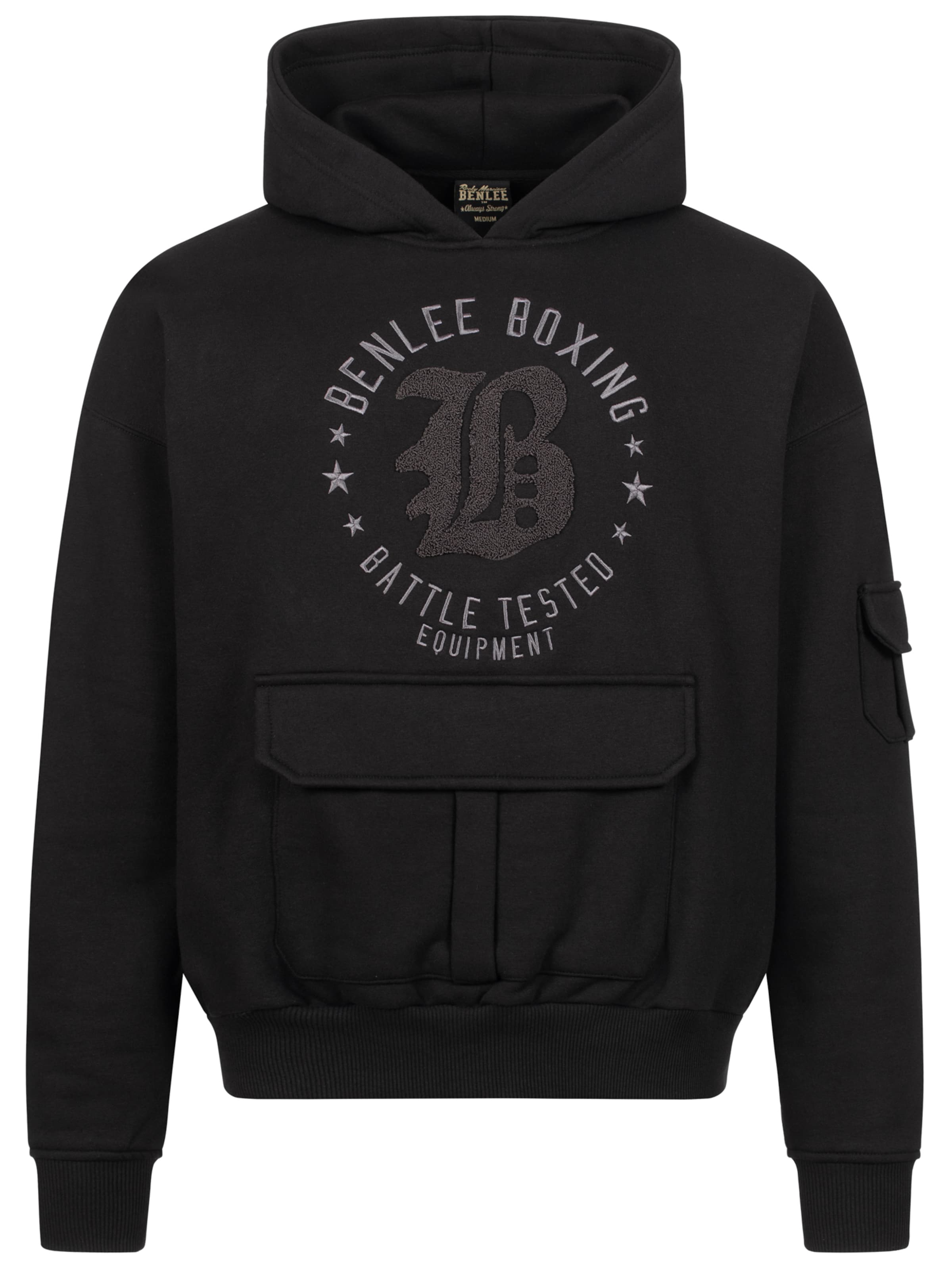 Benlee Sportsweatshirt &#x27;Mitchell&#x27; in Schwarz: Vorderseite