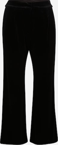 Forever New Petite Flared Pants 'Harlow' in Black: front