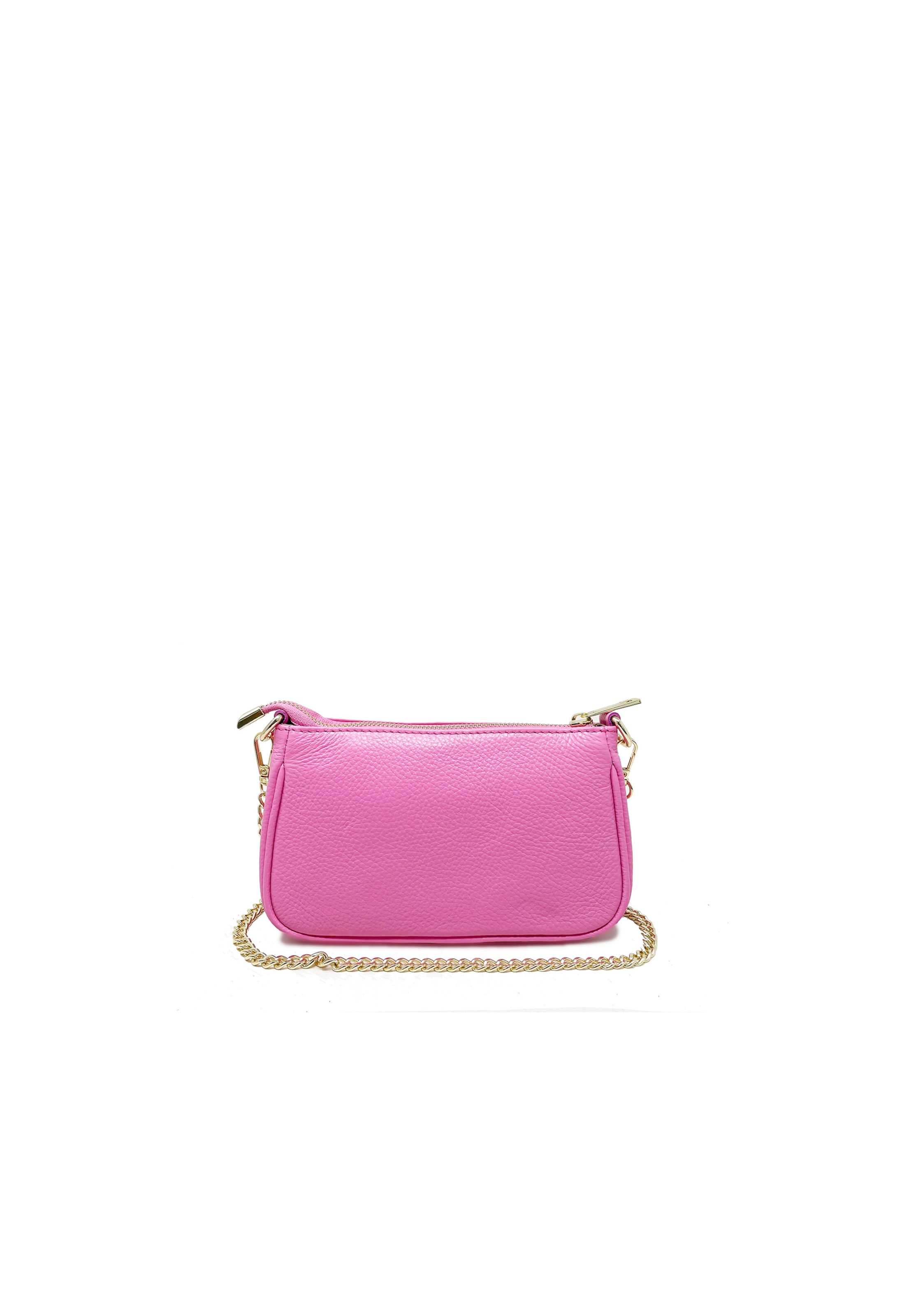 Sac à bandoulière CHICCA BORSE en rose : devant