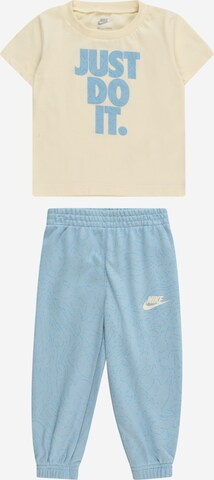 Nike Sportswear Joggingpak in Blauw: voorkant