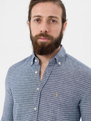By Diess Collection Regular Fit Regular Fit Shirt in Blau