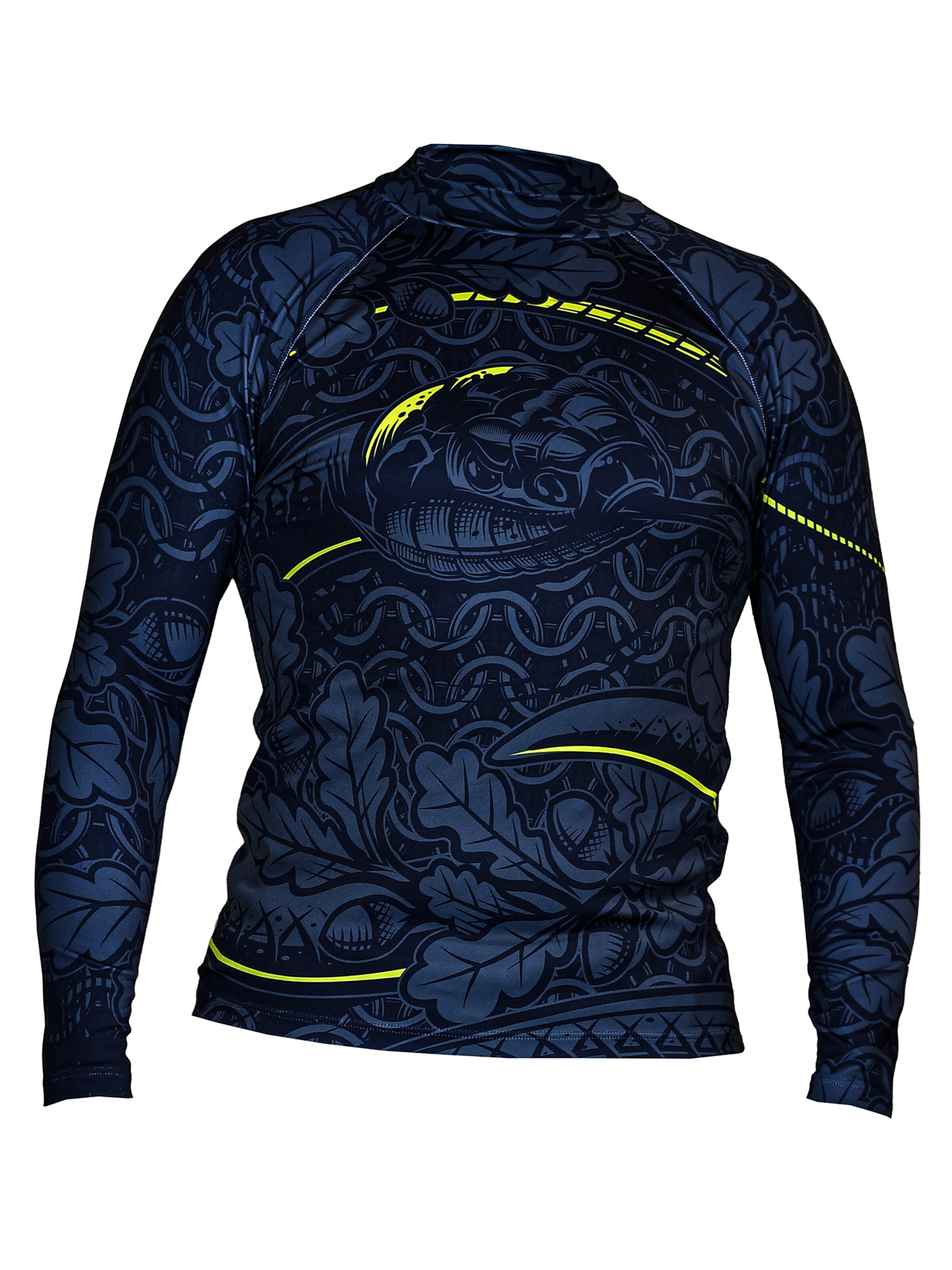 KOVAI Performance shirt 'OAK' in Grey: front