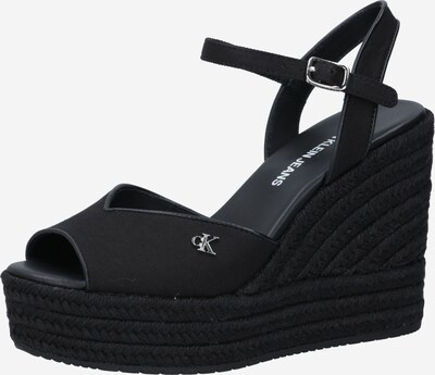 Calvin Klein Сандали с каишка в черно, Преглед на продукта