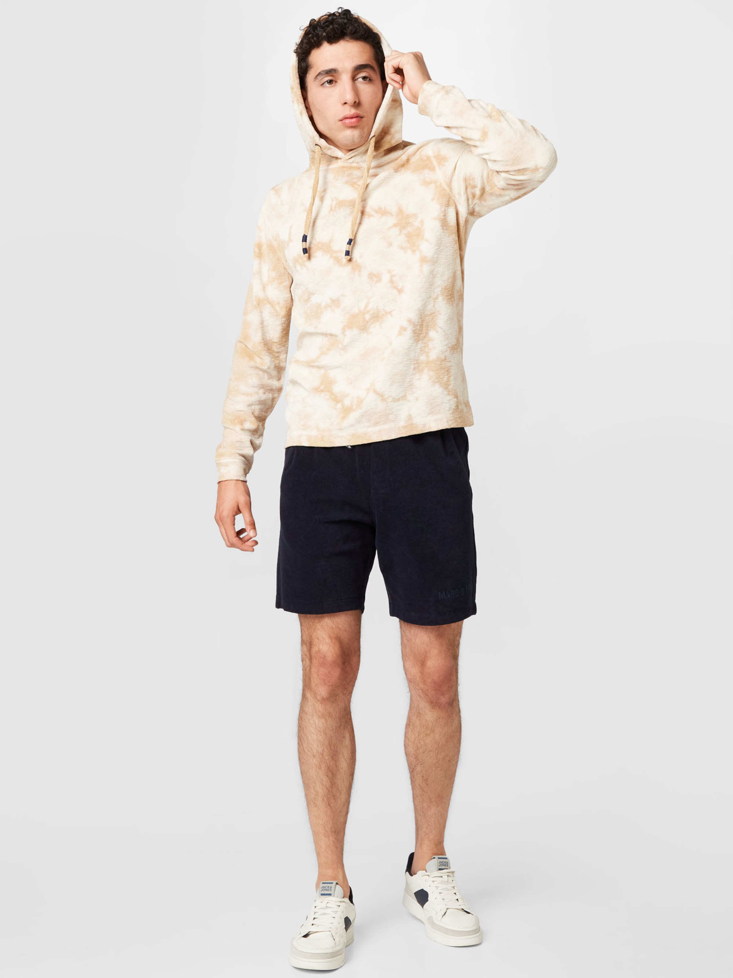 Männer Sweat COLOURS & SONS Sweatshirt in Creme, Sand - CF07953