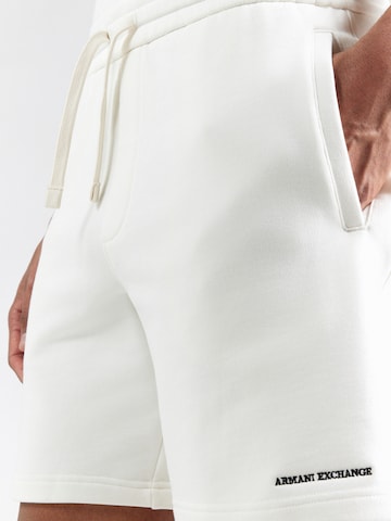 ARMANI EXCHANGE Regular Broek in Wit